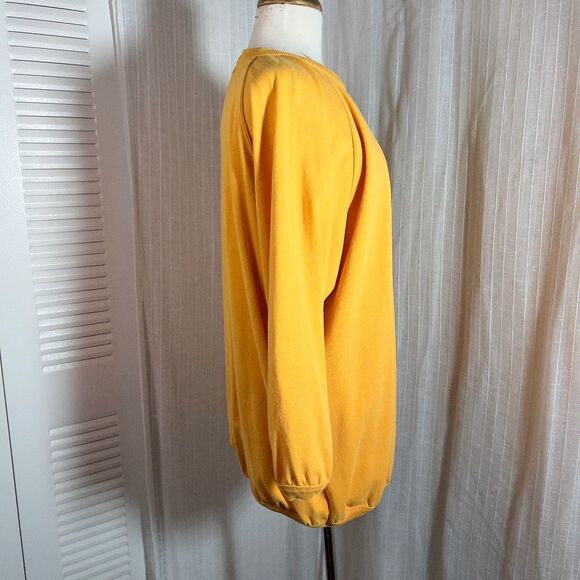 Learner | Men’s | Sweatshirt | Vintage Classic Marigold Oversized Pullover Sweat - Picture 5 of 5